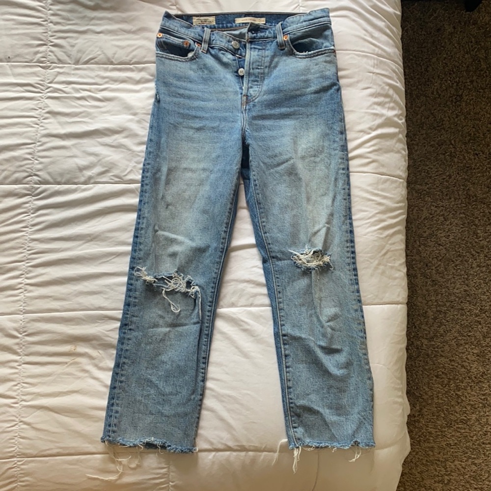Levi’s wedgie straight jeans